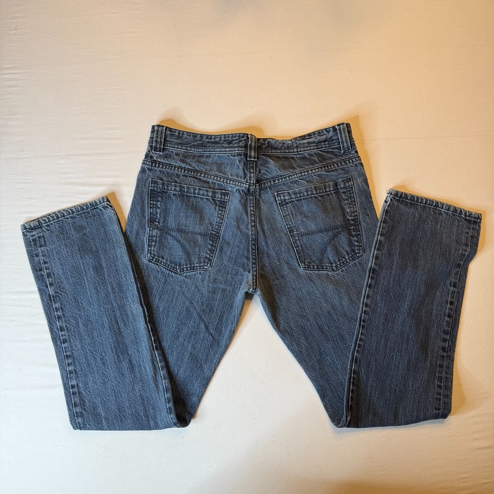 Triple Five Soul Jeans Mens 36x33 Black Baggy Y2K Skater Rave 90s Vintage - Picture 2 of 8